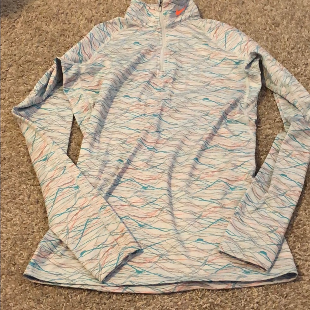 Nike fitted quarter zip